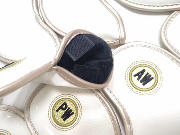 iron head covers , Golf headcover , golf head cover , iron cover, golf club cover with iron supplier