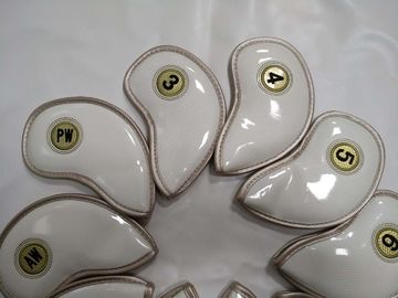 iron head covers , Golf headcover , golf head cover , iron cover, golf club cover with iron supplier