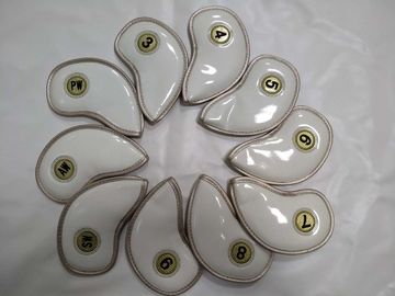iron head covers , Golf headcover , golf head cover , iron cover, golf club cover with iron supplier