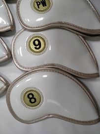iron head covers , Golf headcover , golf head cover , iron cover, golf club cover with iron supplier