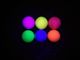 fluorescent golf ball , golf balls , fluorescent golf balls in black light (glow in uv ) supplier