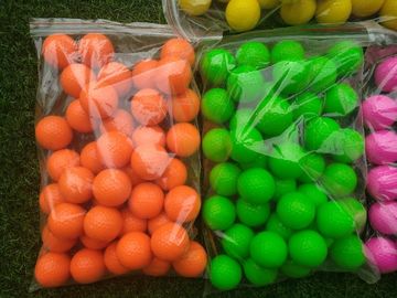 fluorescent golf ball golf balls fluorescent golf balls in black light (glow in uv ) supplier