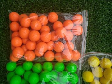 fluorescent golf ball golf balls fluorescent golf balls in black light (glow in uv ) supplier