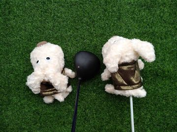 golf head cover , dog head cover , animal head cover , plush head cover , driver head cover supplier