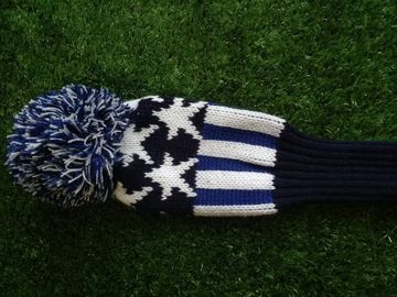 knitted head cover , golf knitted head cover , golf head cover # driver 3 OR 5 supplier