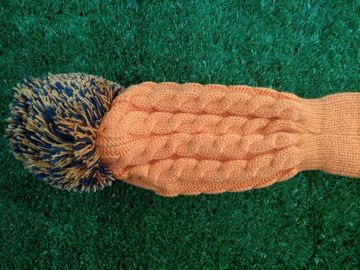 knitted head cover , golf knitted head cover , golf head cover  , golf headcover , driver head cover supplier