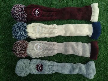 knitted head cover , golf knitted head cover , golf head cover  , golf headcover , driver head cover supplier