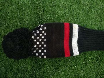 knitted head cover , golf knitted head cover , golf head cover  , golf headcover , driver head cover supplier