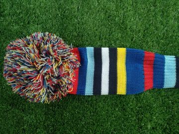 knitted head cover , golf knitted head cover , golf head cover  , golf headcover , driver head cover supplier