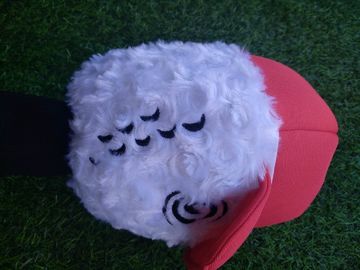 golf head cover , dog head cover , animal head cover , plush head cover , driver head cover supplier