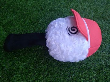 golf head cover , dog head cover , animal head cover , plush head cover , driver head cover supplier