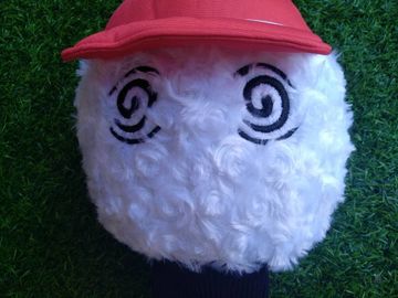 golf head cover , dog head cover , animal head cover , plush head cover , driver head cover supplier