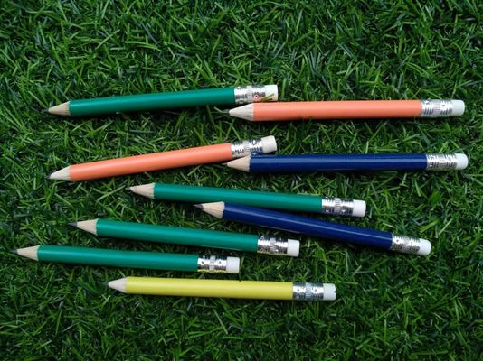 round golf pencil , wood golf pencil , golf pencil , wooden golf pen , wooden golf pencil supplier