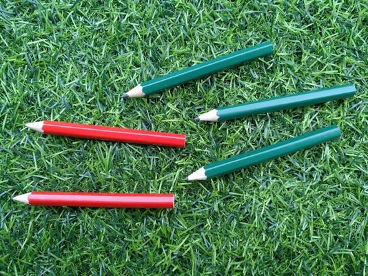 hexagon golf pencil , Hexagonal golf pencil , golf pencil , wooden pencil  eraser , wood golf pencil supplier