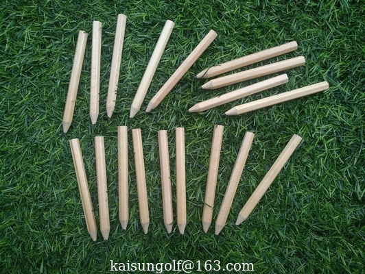 hexagon golf pencil , Hexagonal golf pencil , golf pencil , wooden pencil  eraser , wood golf pencil supplier